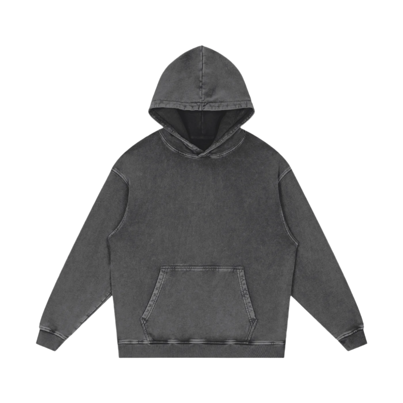 VIRGIN MARY ACID WASH OVERSIZE HOODIE