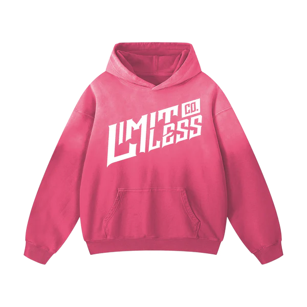 YOU ARE BOUND BY NOTHING - HEAVYWEIGHT SUNFADE OVERWEIGHT HOODIE