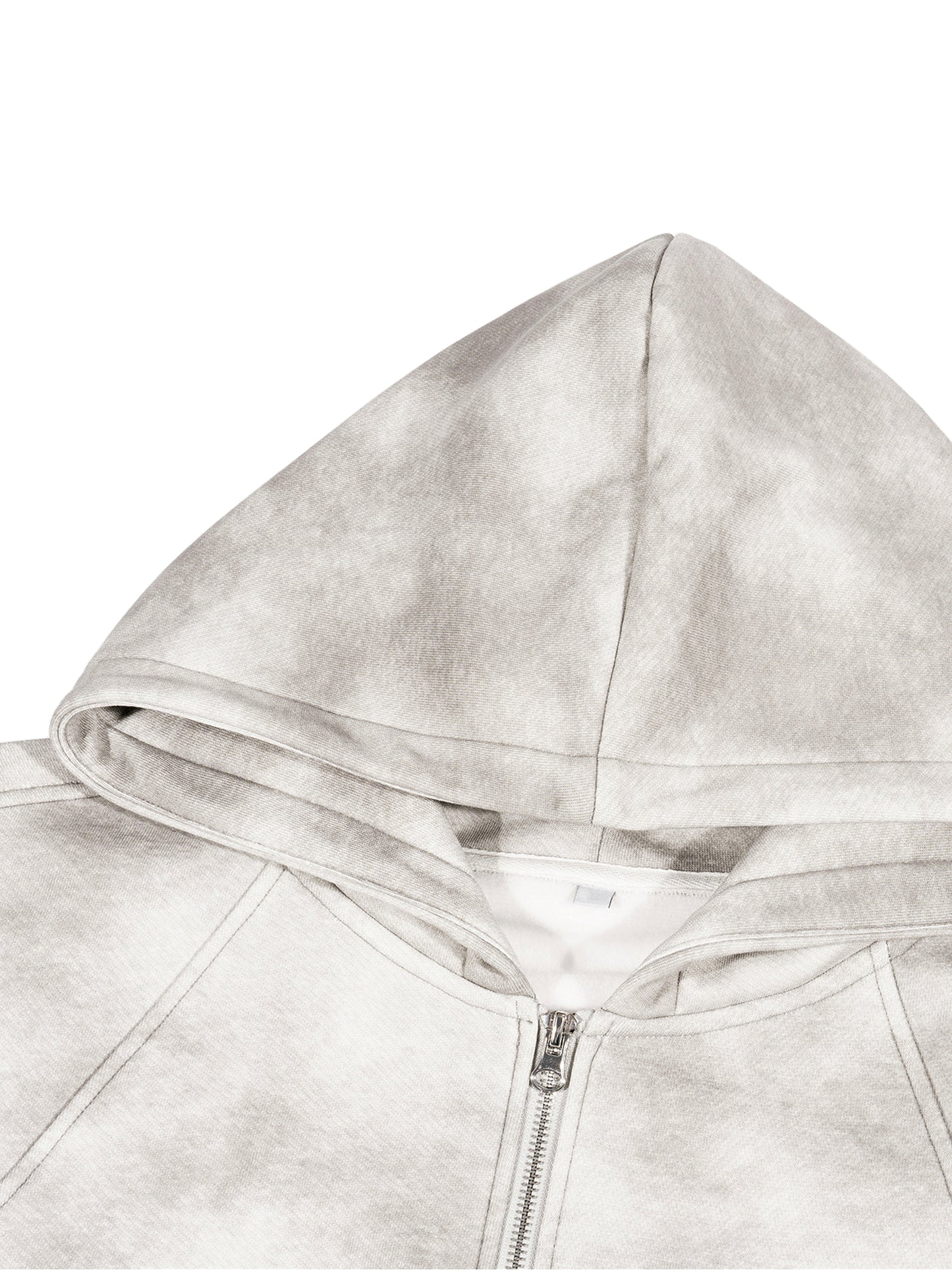 SURVIVED EVERY BAD DAY SNOW CAMO ZIP UP HOODIE
