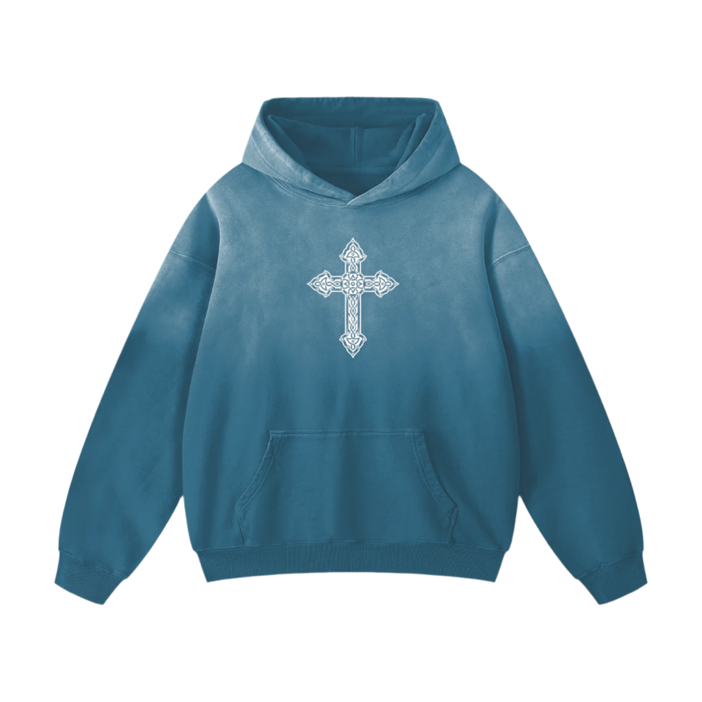 SURVIVED EVERY BAD DAY - HEAVYWEIGHT SUNFADE OVERSIZED HOODIE