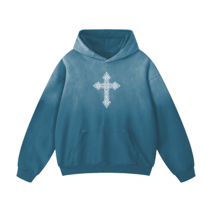 SURVIVED EVERY BAD DAY - HEAVYWEIGHT SUNFADE OVERSIZED HOODIE