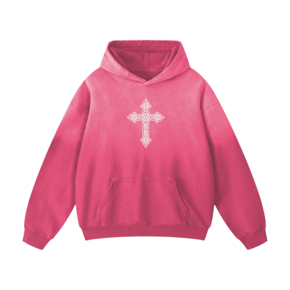 SURVIVED EVERY BAD DAY - HEAVYWEIGHT SUNFADE OVERSIZED HOODIE