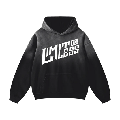 YOU ARE BOUND BY NOTHING - HEAVYWEIGHT SUNFADE OVERWEIGHT HOODIE