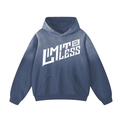 YOU ARE BOUND BY NOTHING - HEAVYWEIGHT SUNFADE OVERWEIGHT HOODIE