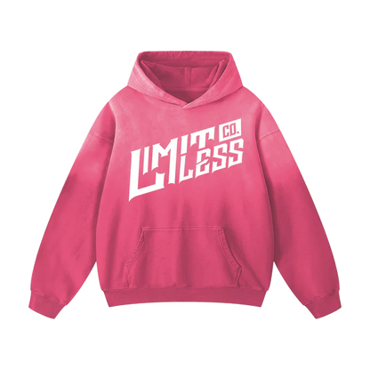 YOU ARE BOUND BY NOTHING - HEAVYWEIGHT SUNFADE OVERWEIGHT HOODIE