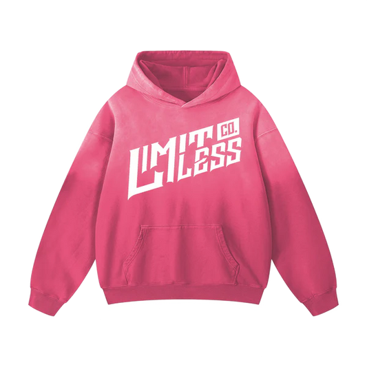 YOU ARE BOUND BY NOTHING - HEAVYWEIGHT SUNFADE OVERWEIGHT HOODIE