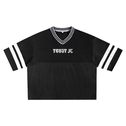 SAINT MICHAEL TAPED MESH BOXY T SHIRT